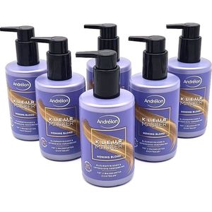 6x Andrélon Kleurmasker - Honing Blond - 200 ml - Haarmasker - Voordeelverpakking