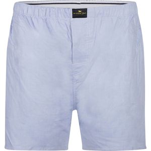 Steppin' Out Boxershort Oxford Lichtblauw - Maat S - Heren - Boxershorts