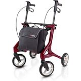 Topro - Pegasus - Rollator - Rood - Carbon