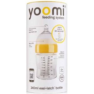 Fles met speen fase 1 Yoomi 240 ml