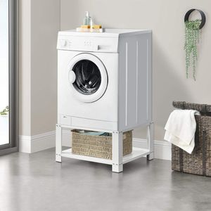 Wasmachine verhoger met lade - Wasmachine verhoger - Wasmachine sokkel - Wasmachine verhoger met lade - Wasmachine opbouwmeubel