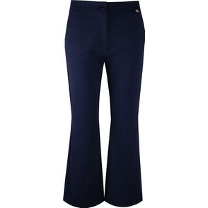 Verysimple • donkerblauwe flared pantalon • maat S (IT42)