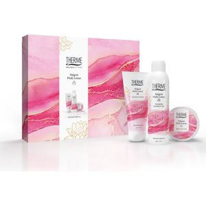 3x Therme Wellness Treatment Geschenkset Saigon Pink Lotus 1 set