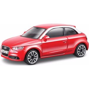 Bburago Audi A1 2010 modelauto schaalmodel schaal 1:43 rood