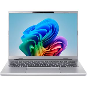 Aspire 14 AI A14-61M-R7S6 - Laptop - Zilver - 14 inch OLED - AMD Ryzen AI 5 - 32GB - 1TB SSD - Verlicht toetsenbord