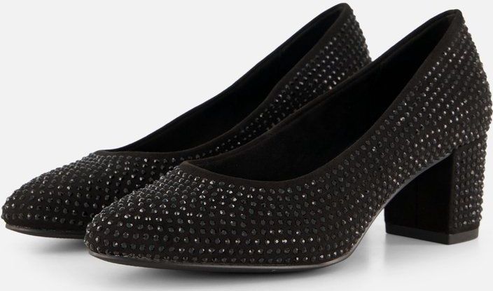 Marco Tozzi - Pumps - Zwart - Textiel - Dames