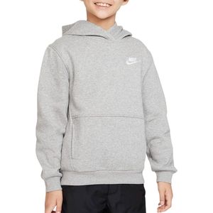 Nike - Sportswear Club Fleece Hoodie - Lichtgrijs - Fleece