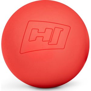 Hop-Sport Massagebal voor Hand, Voet, Rug - Fasciabal voor gerichte triggerpoint-massage van siliconen – 63 mm diameter HS-S063MB, rood