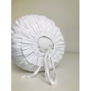 Gustiana - Guling - Sloop voor Rolkussen - Wit - 95 x 35 cm