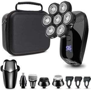 ApexArte® Skull Shaver - Scheerapparaat Mannen - Bodygroomer - Trimmer - Zwart