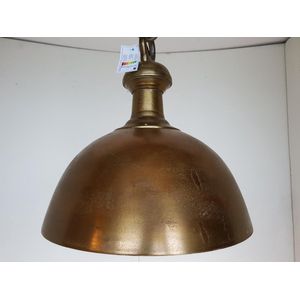 Shade hanglamp 50cm dia aluminium gebronsd