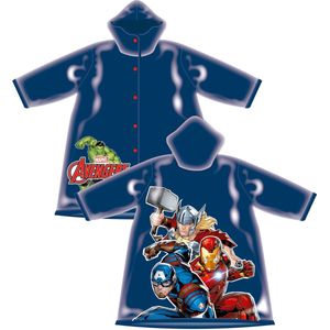 Arditex Regenjas Avengers Junior Pvc Donkerblauw Maat 4 Jaar