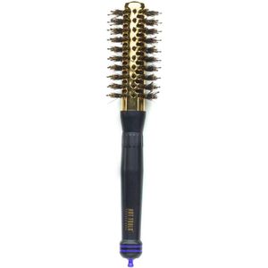 Hot Tools - 24K Gold Smoothing Brush 2,5cm - krulborstel - handborstel - Krullen - voor salonwaardige look met volume en slag