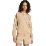 adidas - Essentials Linear - Damescapuchon met Volledige Rits - Zwart