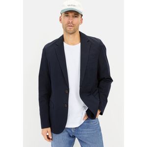 camel active Casual blazer gemaakt van een katoenmix - Maat menswear-60 - Donkerblauw