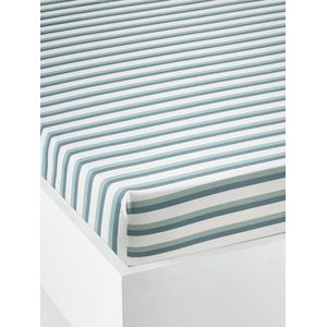 Vertbaudet - Hoeslaken - Kind - QUEL CHANTIER! - 90 x 140 cm - Katoen