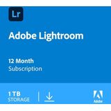 Adobe Photoshop Lightroom CC met 1TB - 1 Gebruiker - 1 Jaar - Windows / Mac