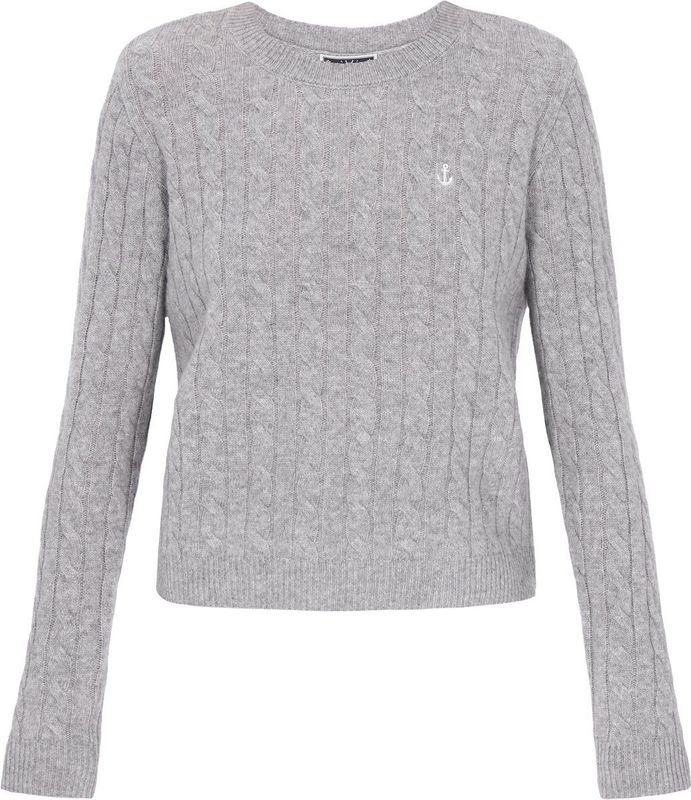 DreiMaster Maritim Trui  lichtgrijs