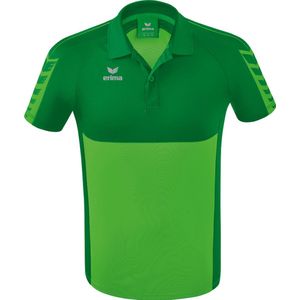 ERIMA Six Wings Polo Green-Smaragd Maat S