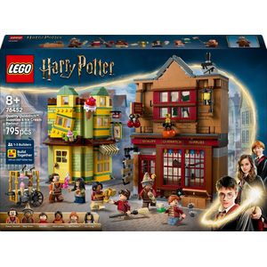 LEGO Harry Potter Zwik & Zwachtels Zwerkbalpaleis en IJssalon Set - 76452