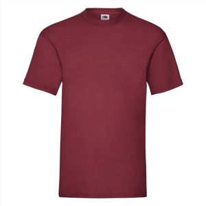 Fruit of the Loom - Valueweight - T-shirts - Bordeauxrood - 5 stuks
