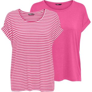 ONLY - ONLMOSTER TOP CS JRS 2PACK - Meisjes - Blouses