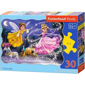 Castorland Legpuzzel Cinderella Junior Karton 30 Stukjes