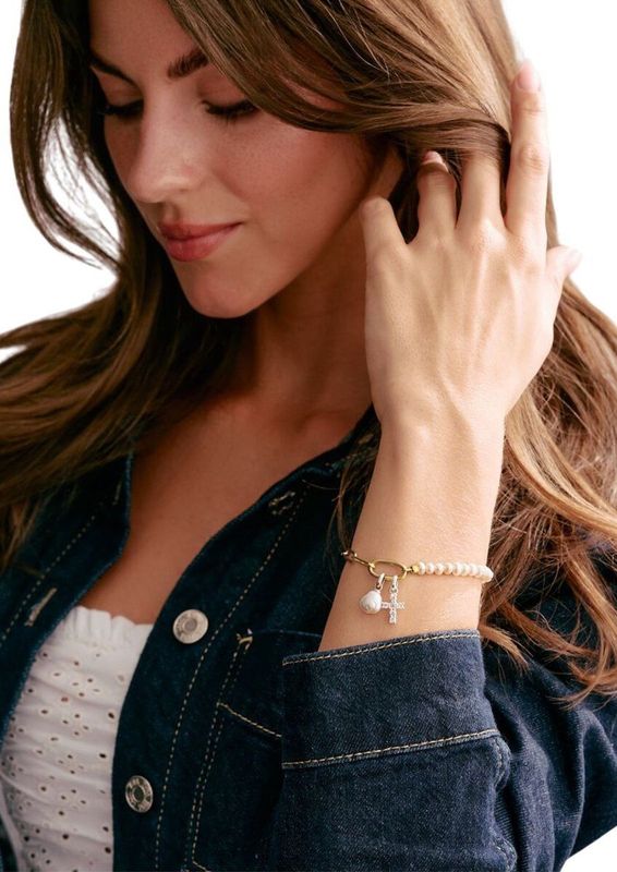 Thomas Sabo - Charm Club - Charm-armband - Wit - 17 cm