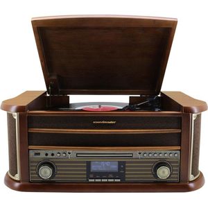 Soundmaster NR545DAB - Nostalgisch muziekcenter met DAB+ en bluetooth