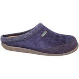 Q Fit Bern 1 Blauwe Suede Open Pantoffels Heren - Blauw - 48