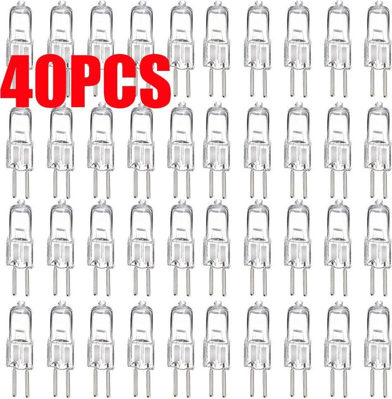 40 stuks Osram 12V Halogeenlamp G4 - 10W Helder - Warm Wit Licht - Dimbaar