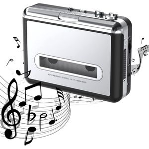 CRLYN® Cassette Speler - Walkman - Zilver