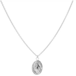 Karma Ketting Coin Maria Zilver