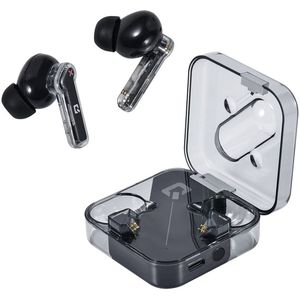 TUNIQ Draadloze oortjes - met oplaaddoos - Compact Ontwerp - Zwart