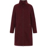 Schmuddelwedda Fleece jas  bourgogne