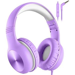 OxyFlowzy® - Koptelefoon Kinderen Met Draad - Koptelefoon Kinderen Vanaf 2 Jaar