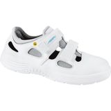 Abeba x-light 7131031 ESD werksandaal - wit maat 39
