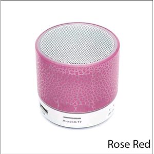 bluetooth speaker - Smartkabel - mini - sd en usb aansluiting - draagbaar - rood