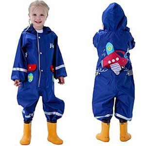 Waterdichte Regenjas voor Kinderen | Lichtgewicht en Ademend Regenpak voor Jongens en Meisjes (1-8 Jaar)