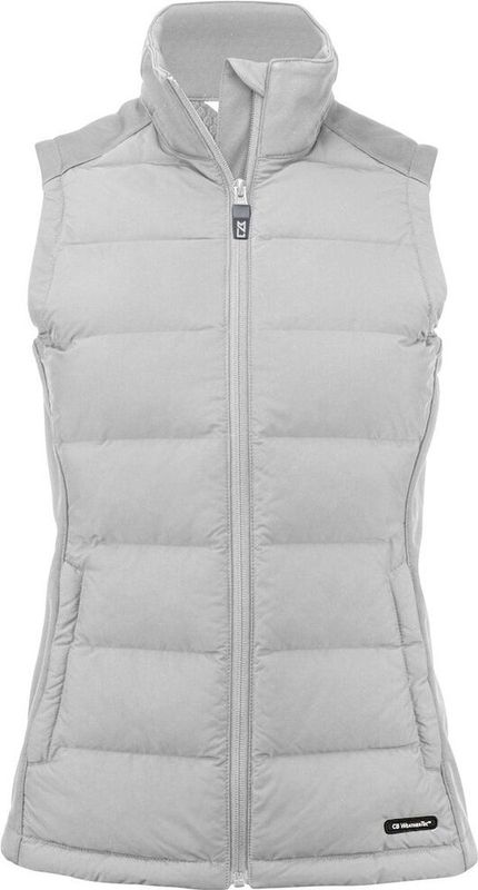 Cutter & Buck Oak Harbor Vest Dames 351477 - Zilver - 34/XS