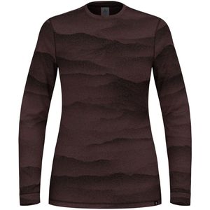 Odlo - Merino Ridgelines - Technisch T-shirt - Fudge Black - Merinowol