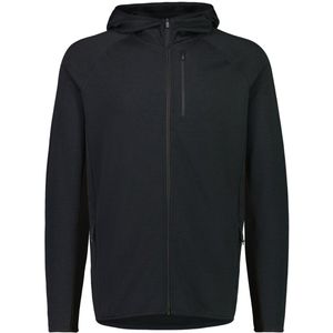 Mons Royale Approach Merino Gridlock Hood Heren Vest Black XL