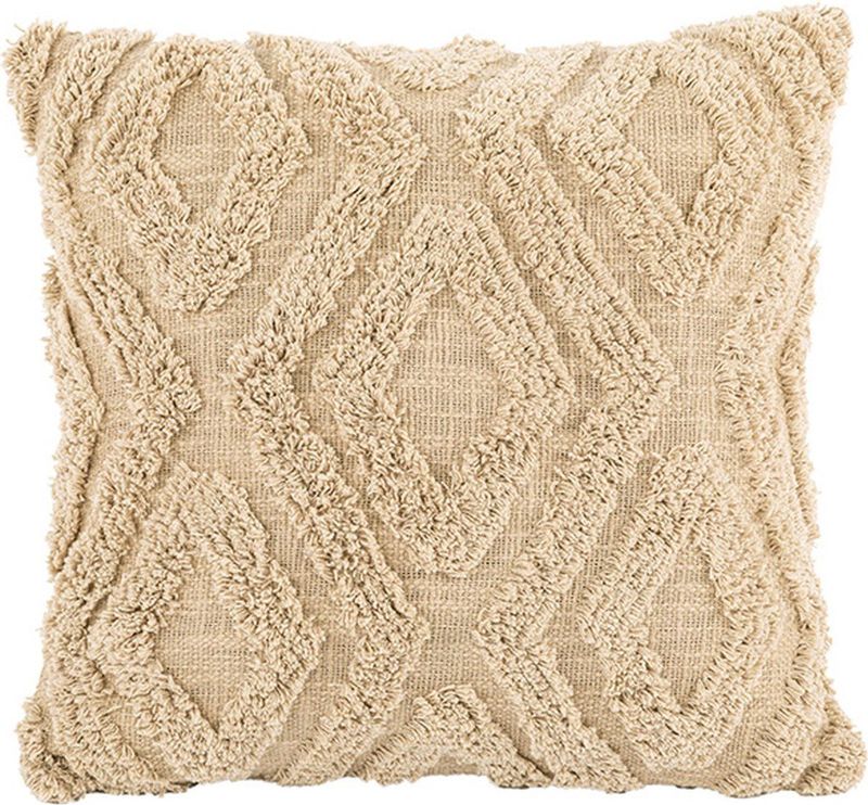 Tiseco Home Studio - Sahara Sand - Sierkussen - 45 x 45 cm