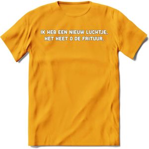 Nieuw Luchtje - Snack T-Shirt | Grappig Verjaardag Kleding Cadeau | Eten En Snoep Shirt | Dames - Heren - Unisex Tshirt | - Geel - XXL