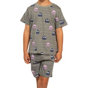 Eskimo Pyjama korte broek - Grey - maat 116 (116) - Jongens Kinderen - Katoen/Polyester- 13.01.43050-116