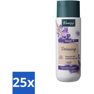 25 x Kneipp Douche Relaxing 200 ml - Huidverzorging - Ontspanning - Stressvermindering