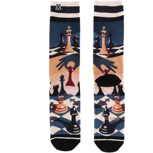 XPOOOS Check Mate - Bamboo Sokken - Heren - Maat 39/42