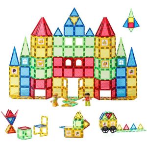 Empire's Product Magnetische Bouwstenen - Magnetic Tiles - Magnetische Bouwblokken - Magnetic Toys - Vanaf 3 jaar - 83 stuks