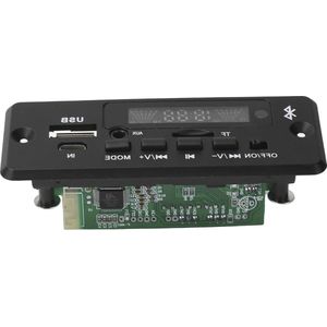 Bluetooth Decoder Board Universele Wav Decodering Module Mp3 Decoder Board Met Bluetooth Oproep - Zwart .