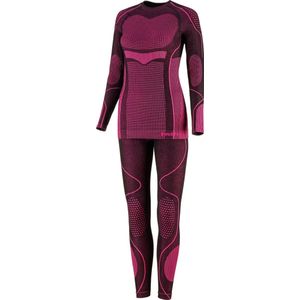 Outtec® Thermo Ondergoed Dames Ademend - Maat S/M - Ski Ondergoed Functionele Ondergoedset, Winter Thermische Onderlaag